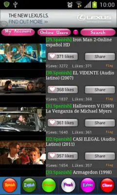 Movie Tube HD Full Free Movies android App screenshot 2