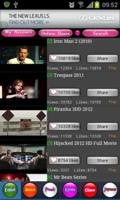 Movie Tube HD Full Free Movies android App screenshot 4